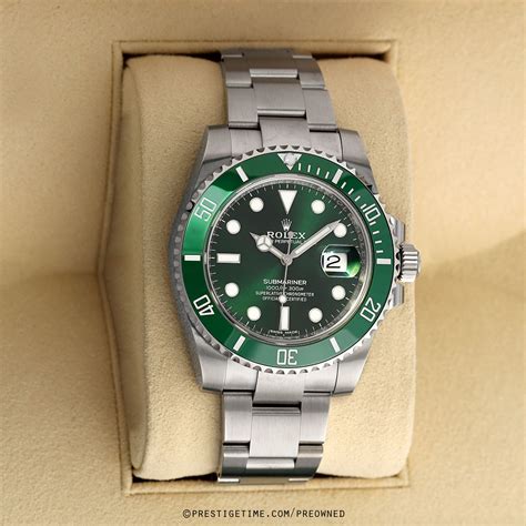 rolex hulk prijs|pre owned rolex hulk.